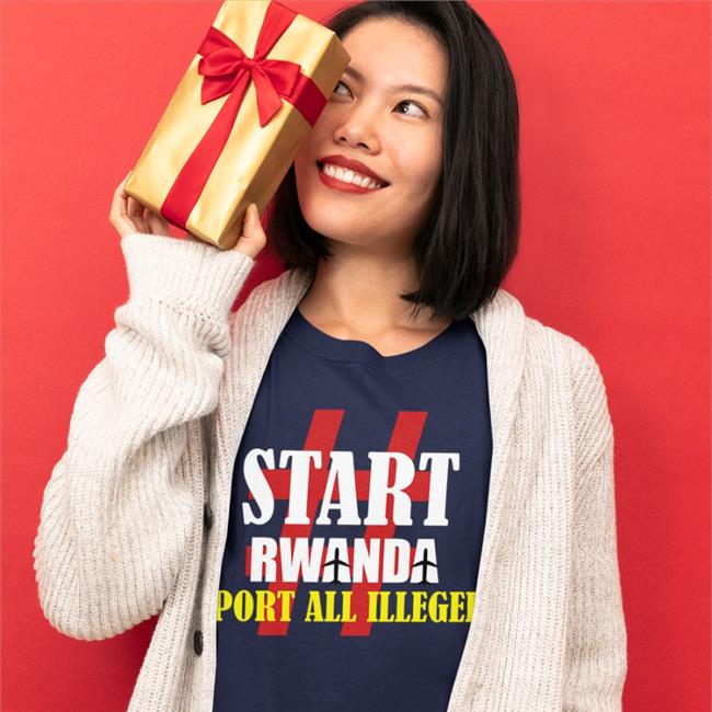 Active Patriot Start Rwanda Deport All Illegels Shirt