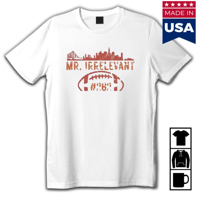 Official Mr Irrelevant San Francisco Football Vintage Cap