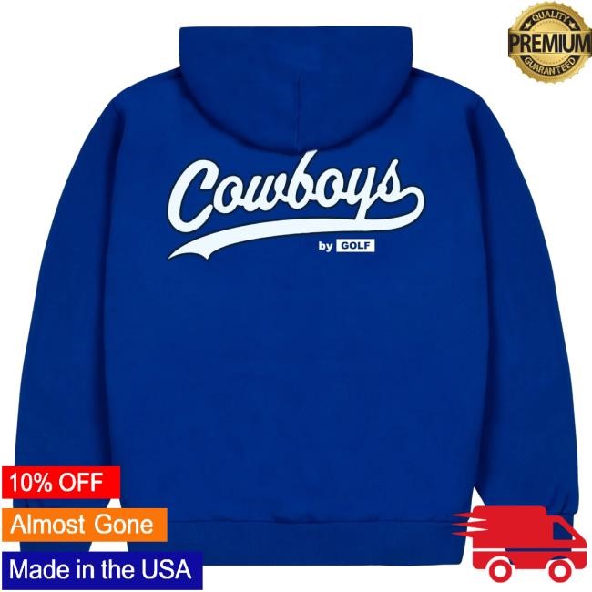 Official Golf Wang Merch Cowboys Cutout Hoodie by Golf Wang x NFL