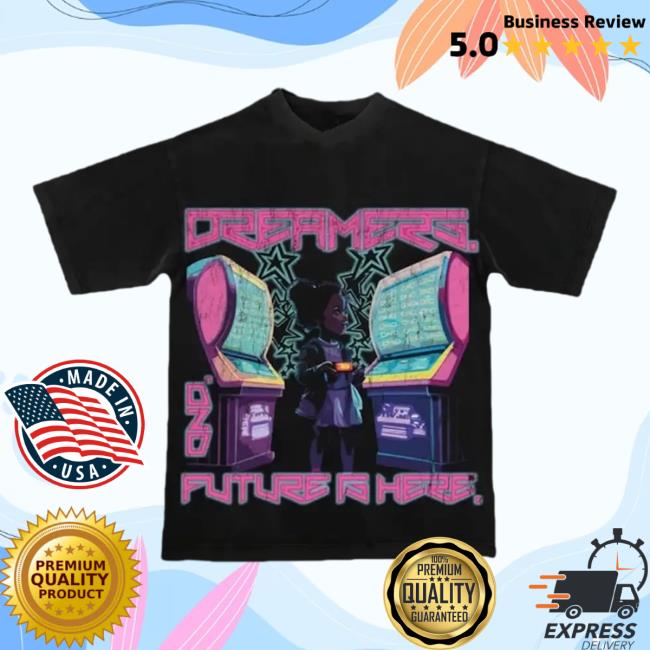 Official Do Not Disturb Clothing Store Shop Dnd By Ferris The Future Belongs To Those Who Dream – Dreamers Collection Attractive Shirt Black