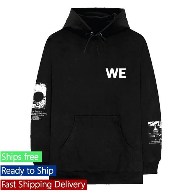 WE Black Hoodie Arcade Fire