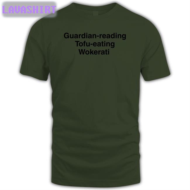 Guardian Reading Tofu Eating Wokerati T Shirt Nemo I_Nautilus