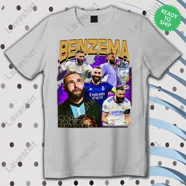 Karim Benzema Ballon D’Or Limited Edition T-Shirt