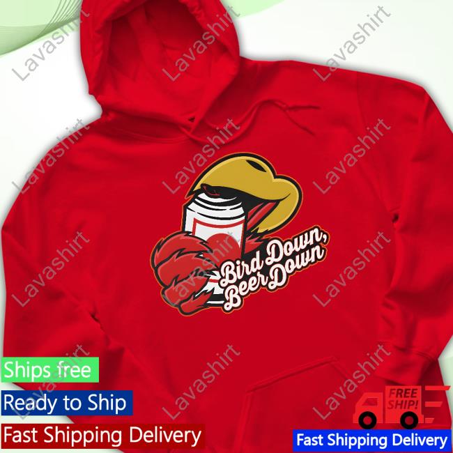 Barstool Sports Store Bird Down Beer Down Tee