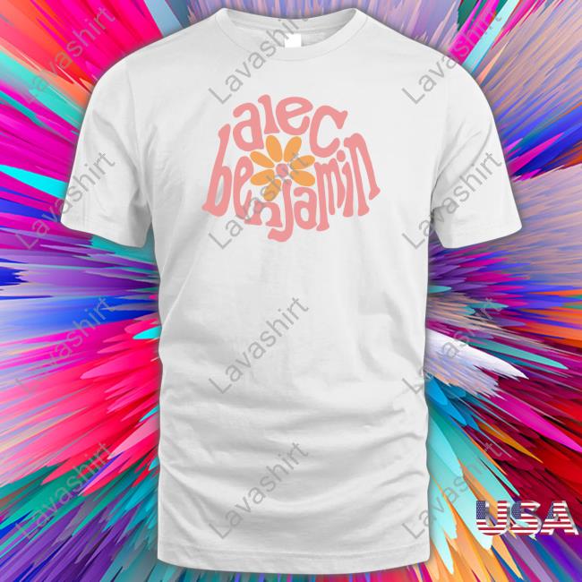 Alec Benjamin Merch Wavy Flower Long Sleeve T Shirt