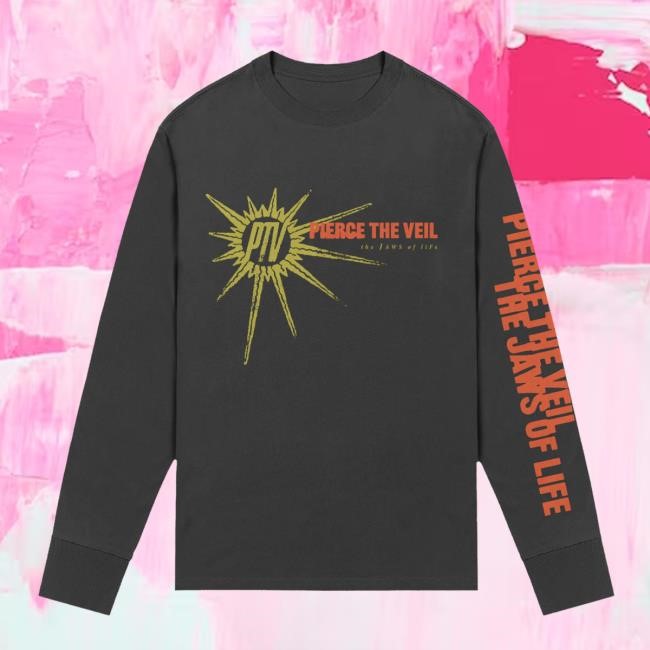 Official Pierce The Veil Merch Store - "PTV BURST" L/S - Pierce The Veil
