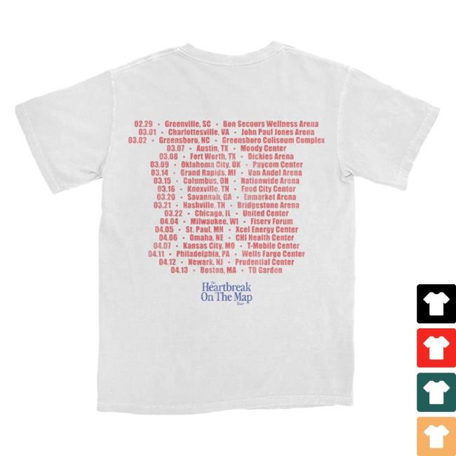 Official Dan And Shay Merch Heartbreak Tour New Shirt