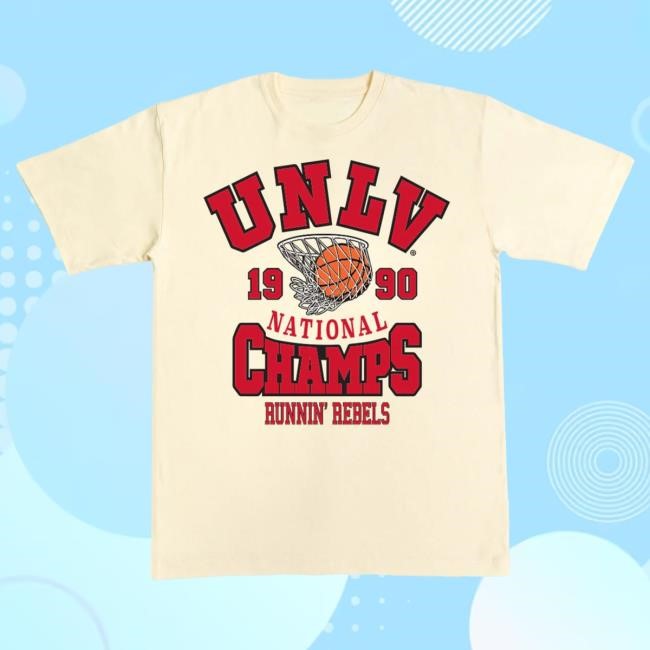 Official Slam Goods UNLV 1990 National Champs Heavy Hot Shirt SlamGoods