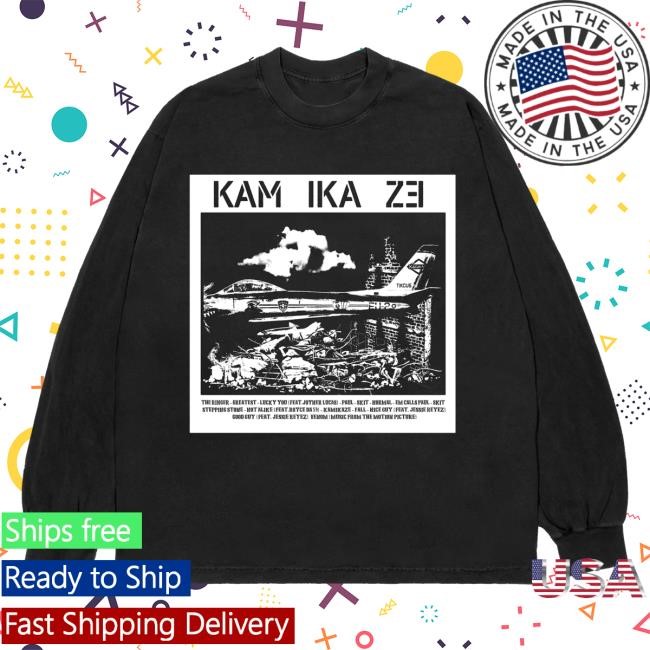 Official Eminem Online Store Merch | Kamikaze Rubble Long Sleeve Shirts - Official Eminem Online Clothing Shop