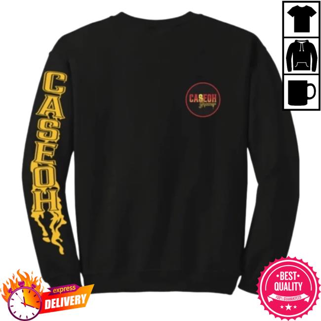 Official Caseoh Merch Caseoh Hooded Sweatshirt