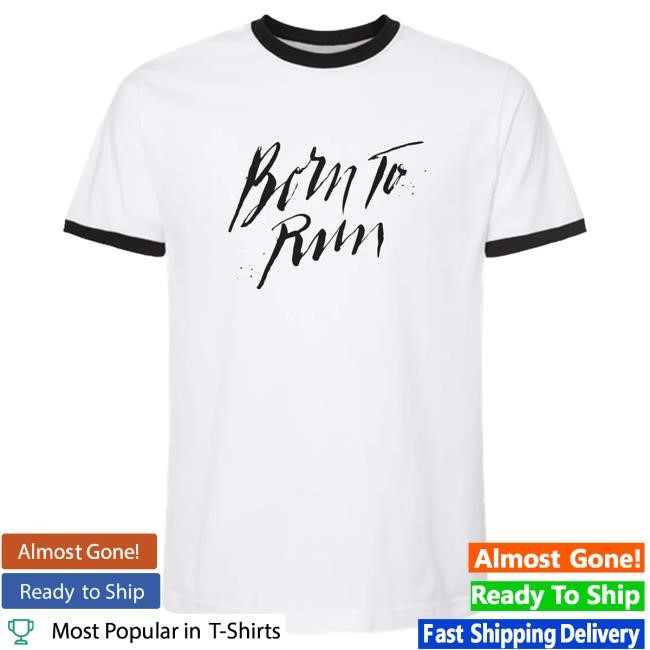 Official Bruce Springsteen Merch Store Born To Run 50th Anniversary Ringer Shirts Springsteen