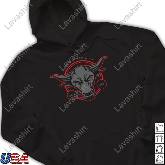 Pau The Rock Team Bring It Bull T Shirt