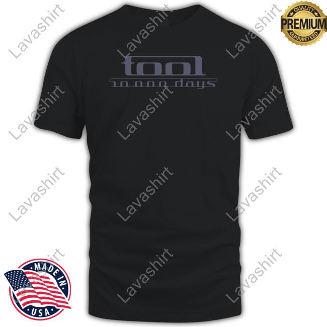 Tool Muisc 10,000 Days Logo T Shirt
