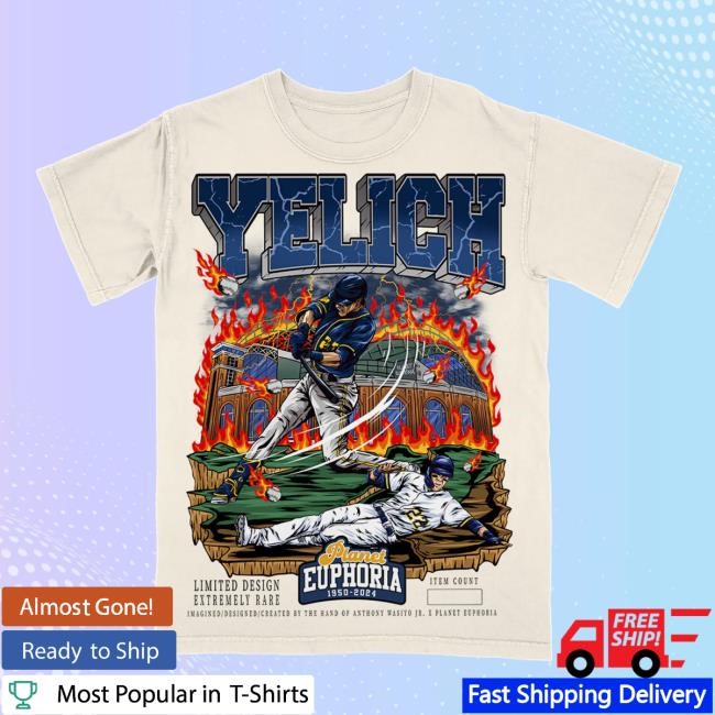 Planet Euphoria Merch Christian Yelich Tee Shirt #/500 – Euphoria Shop