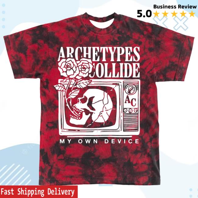 Archetypes Collide "My Own Device" Tie Dye Tee