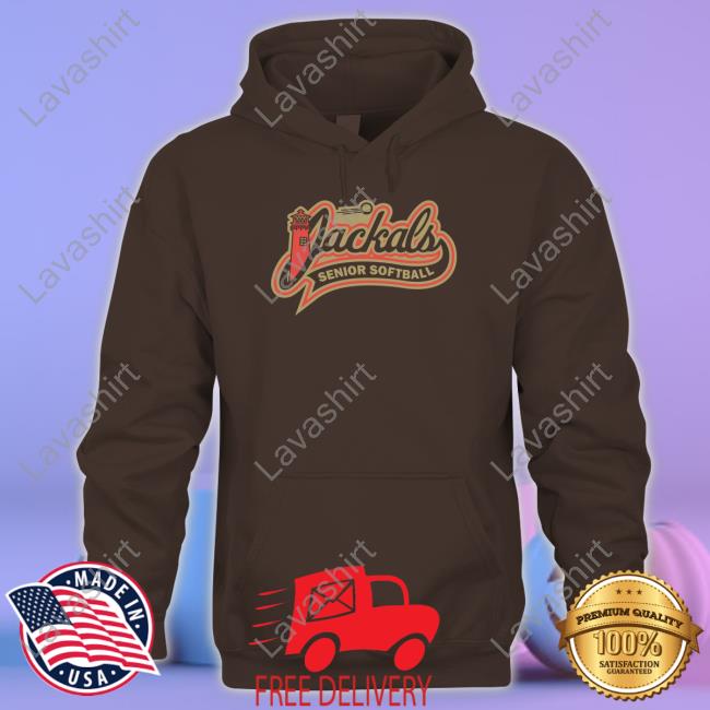 Bob Does Sports Merch Jackals Senior Softball Shirt Bobdoessports