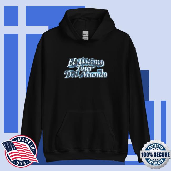 Bad Bunny Inspired El Ultimo Tour Del Mundo Sweatshirt Hooded Bad Bunny Merch