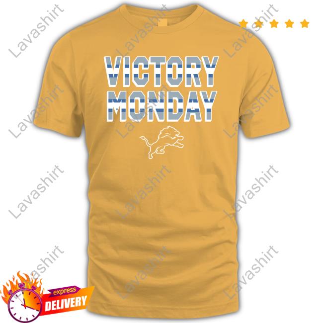 Detroit Lions Victory Monday T-Shirt