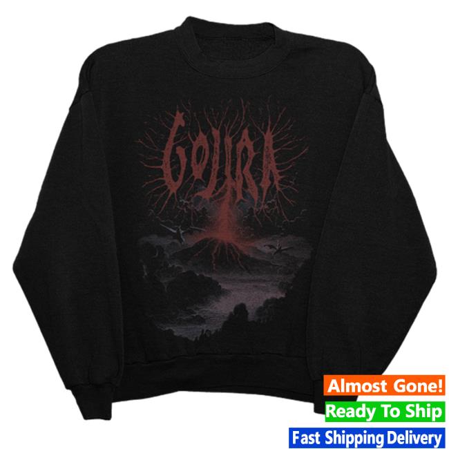 Official Gojira Merch Lightning Strike Sweatshirt