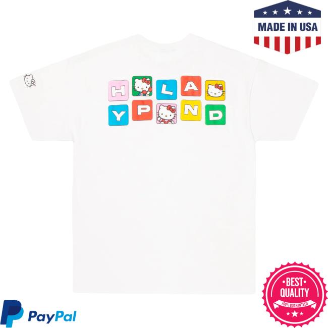 Official Hypland Clothing Merch Store Hypland Hello Kitty Puzzle Attractive Shirt (White)
