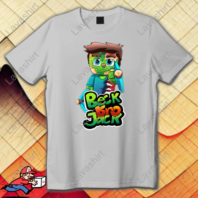 Beckbrojack Merch Beckbrojack Gray Long Sleeve Shirt