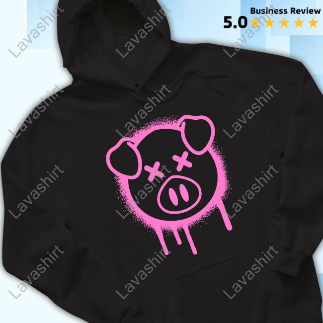 Official Spray Paint Pig Logo Hoodie