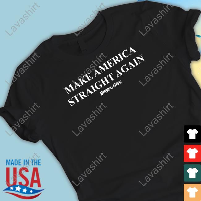 Ccg Bryson Bryson Gray Merch Make America Straight Again Hoodie