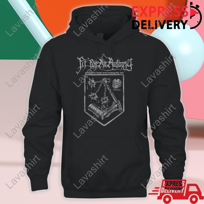 Fit For An Autopsy Merch Anti Fascist Heavy Metal Propaganda Unit Sweatshirt