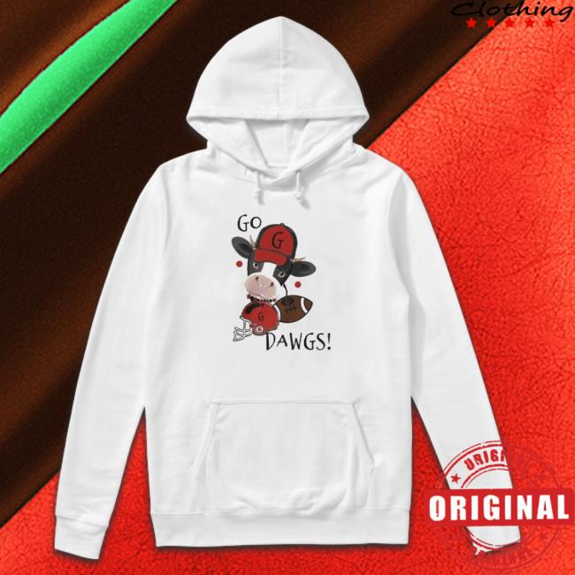 Official Georgia Bulldogs Cow go Dawgs Tee Shirts
