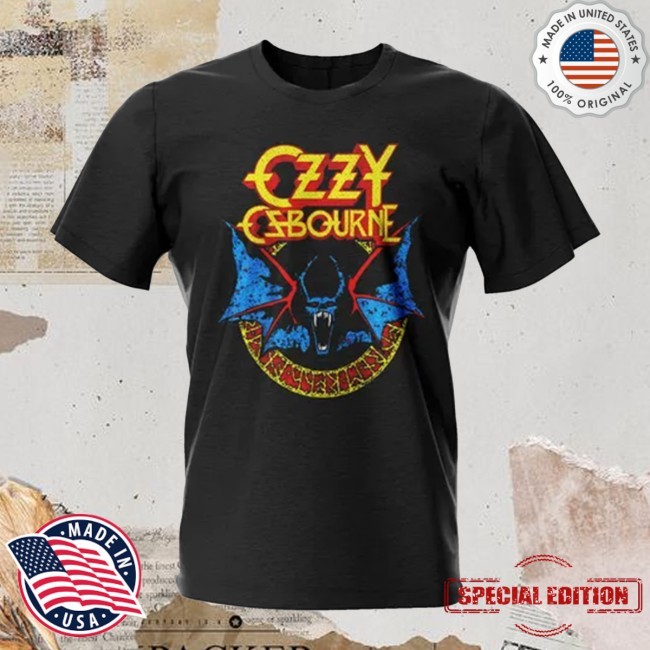 Official Remera Ozzy Osbourne Black Sabbath Murciélago Metal Rock New Shirt - Remera Ozzy Osbourne