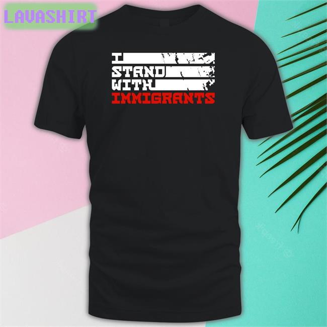 Ameshia Cross Allen Orr Jr. Esq I Stand With Immigrants Shirt