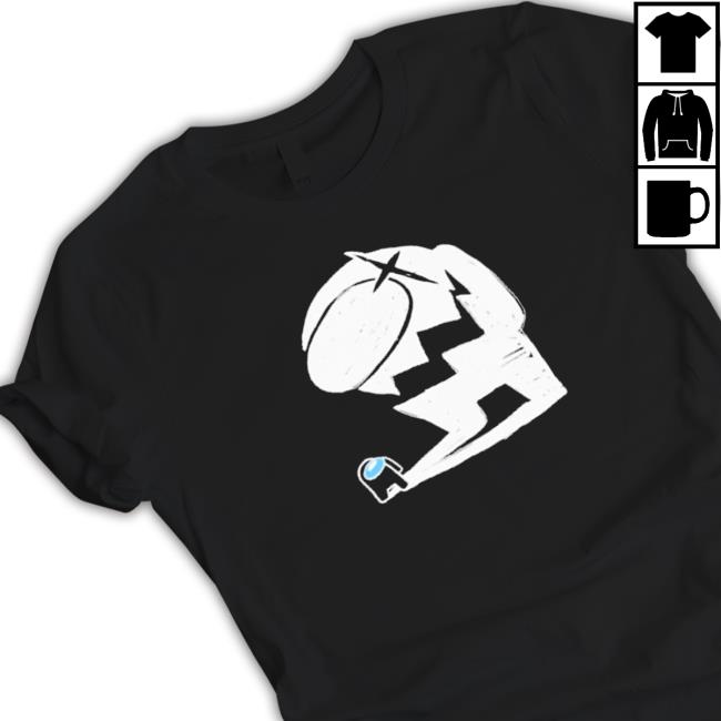 Official Among Us Impostor Red Shadow Adult Tee