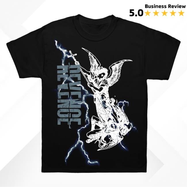 Official Revenge XXXTentacion Apparel Clothing Store Shop Revenge Archngel Lightning Shirt 2023 XXX Tentacion Merch
