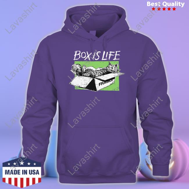 Official Weird Lil Guys Merch Box Is Life Hoodie