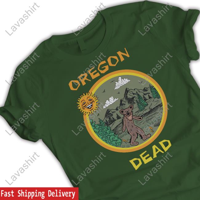 Official Grateful Dead Oregon United States Of Dead Shirt