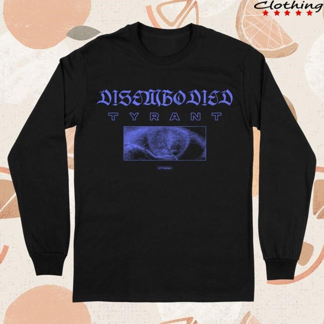 Official Rauw Alejandro Merch Store Shop Disembodied Tyrant "Purple Skull" Long Sleeve Shirt 2025