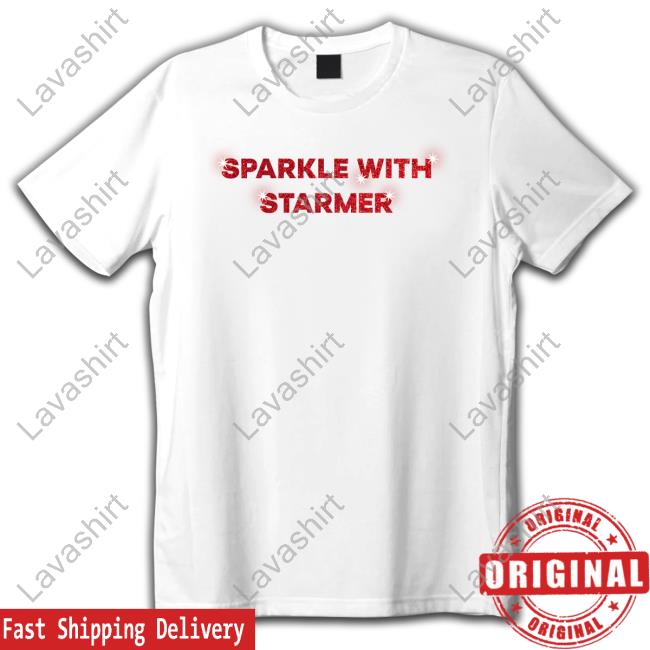 Official Karl Turner Mp Labour Shop Merch Sparkle With Starmer Tee Shirt