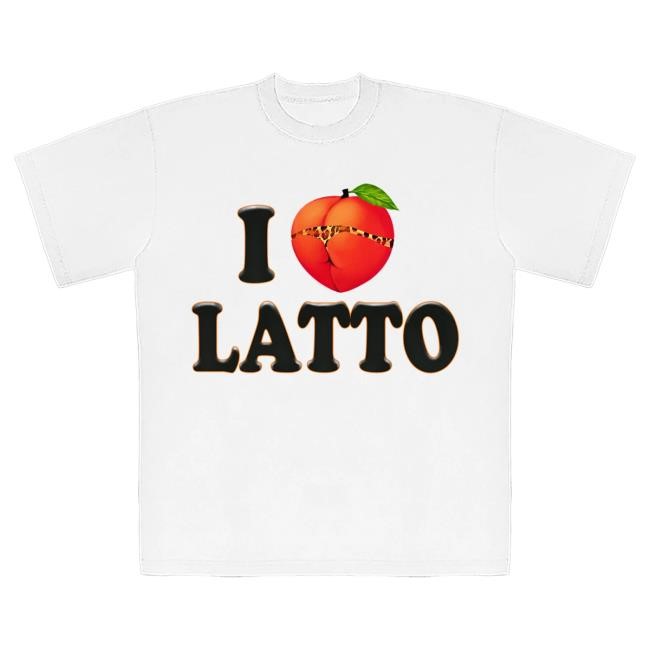 Official Latto Merch Store Latto I <3 Latto Unisex Attractive Shirt Latto Clothing Shop