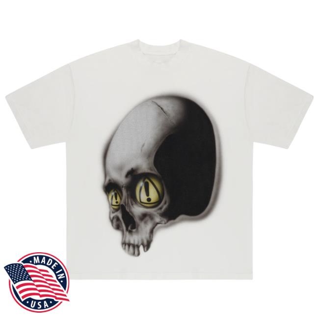 Official Yeat Merch Dangerous Summer Skull Tees (Black)