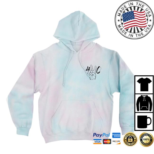 420 Peace Tie Dye Hoody