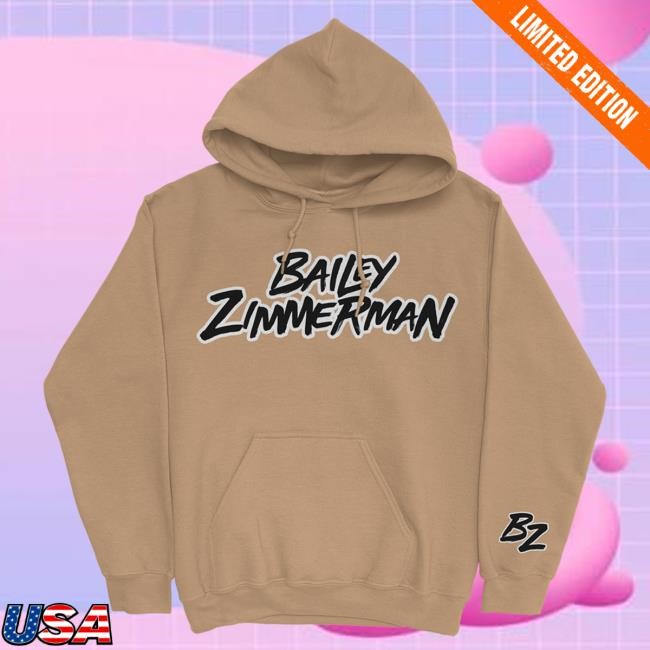 Bailey Zimmerman - BZ Logo Long Sleeve Hoodie Bailey Zimmerman Merch