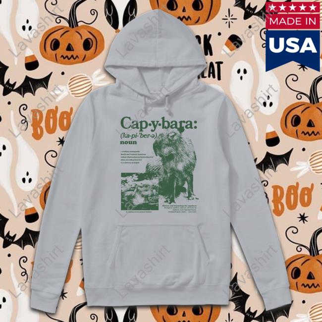 Official Capybara Defined Hoodie