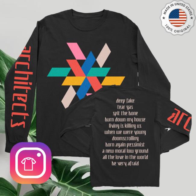 Official Kings Road Merch Store Architects Merch Store Shop Architects Route 3 Long Sleeve (Black) KingsRoadMerch