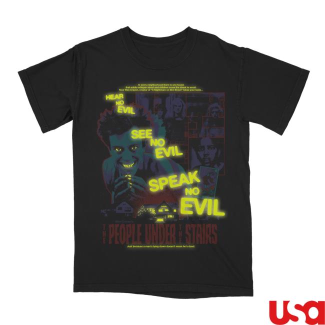 Official Studiohouse Designs The People Under The Stairs New Shirt Black