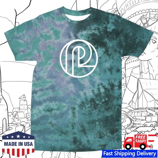 Official Pretty Lights Merch Pretty Lights Badge Logo Tee (Tye Dye) PrettyLights