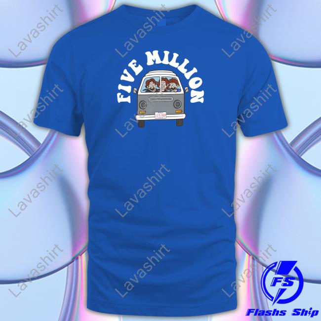 Official Let's Trip 5 Million Arch Shirt Official Sturniolo Clothing Let's Trip 5 Million Arch Shirt