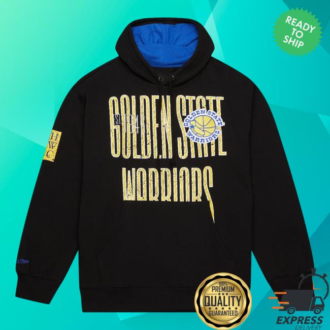 Mitchell And Ness Clothing Store Shop Team OG Fleece 2.0 Golden State Warriors Sweater Mitchellandness Merch