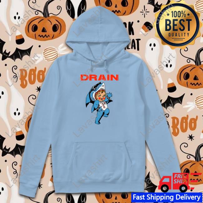 Official Drain Band Merch Drain Sharkbaby T Shirt