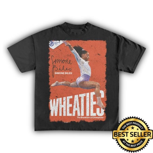 Official Heavyweight Legends Wheaties Simone Biles Vintage Hot Shirt