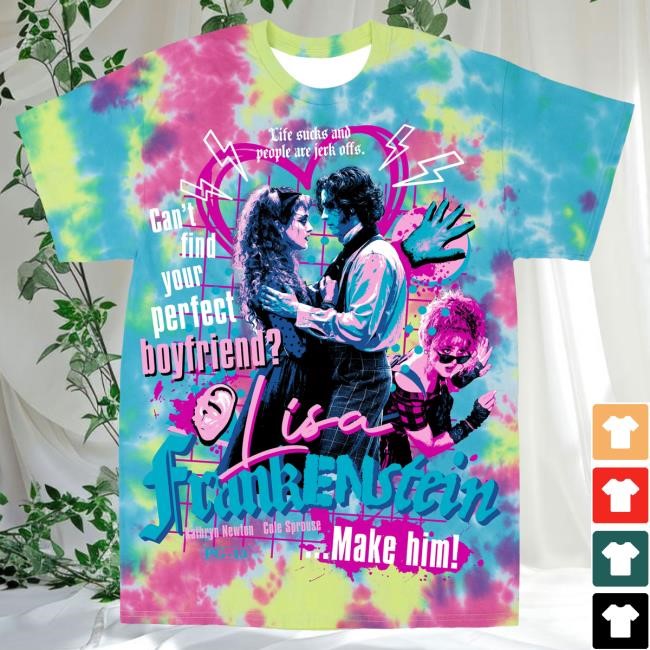 Official Studiohouse Designs Someone Special Tiedye Hot Shirt Asbestos (Blue/Pink/Yellow)
